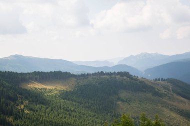 Romanya'da güzel dağlar manzara