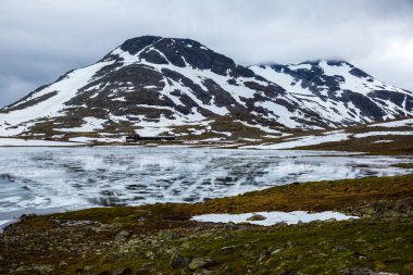 güzel manzara Milli Parkı Jotunheimen, Norveç