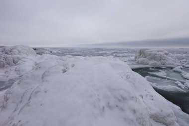 deniz manzarası gündüz görünümü, Odessa, Ukrayna