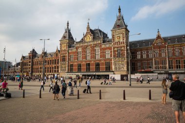 Amsterdam, Hollanda-Temmuz 22: Sermaye şehir Hollanda'nın şehir hayatı.