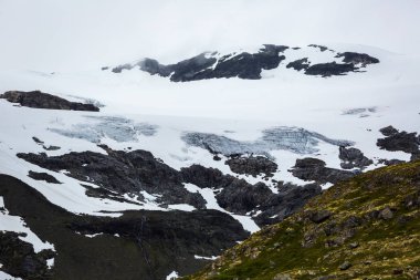 güzel manzara Milli Parkı Jotunheimen, Norveç