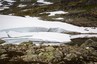 güzel manzara Milli Parkı Jotunheimen, Norveç