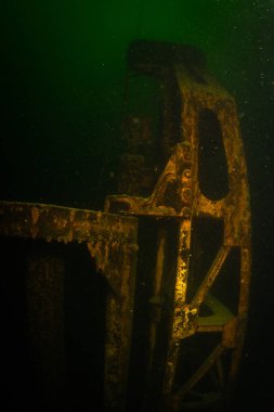 Korosten town yakınındaki taş ocağı 