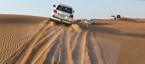 두바이 에미리트 사파리 두바이 에미리트에서 2014 사막에 사파리 — 스톡 사진