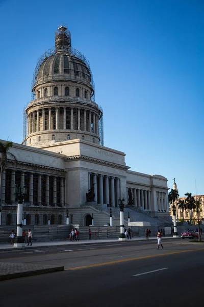 Αβάνα Κούβα Ιανουάριος Δρόμο Πόλης Στις Ιανουαρίου 2018 Στην Αβάνα — Φωτογραφία Αρχείου
