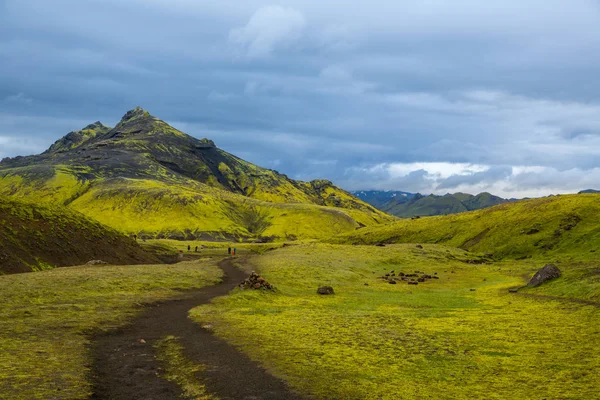 Erstaunliche Landschaft Von Island — Stockfoto