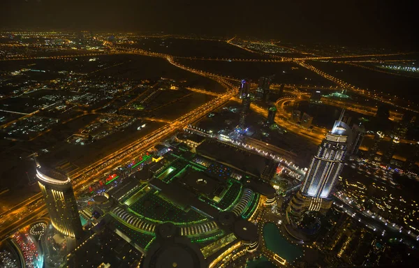 Dubai Verenigde Arabische Emiraten Januari Uitzicht Vanaf Burj Khalifa Januari — Stockfoto