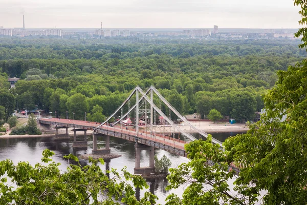 Panoramautsikt Över Trukhanov Kiev Ukraina — Stockfoto