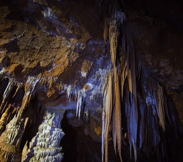 Caverna Crimeia Cristalnaya Floresta Karadag — Fotografia de Stock