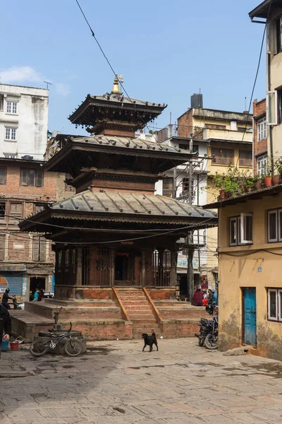 Áthaladó Látnivalók Helyeken Kathmandu — Stock Fotó