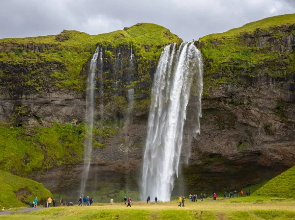 Bella Vista Cascata Montagna — Foto Stock