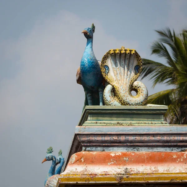Індуїстський Храм Kapaleeswarar Koil Ченнаї Таміл Наду Індія — стокове фото