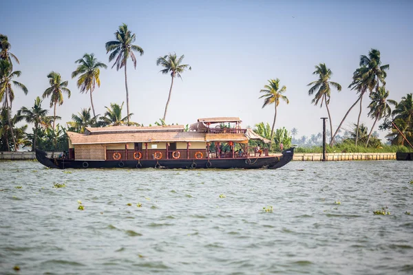 Kochin India Febrero Casa Flotante India Febrero 2013 Kochin India — Foto de Stock