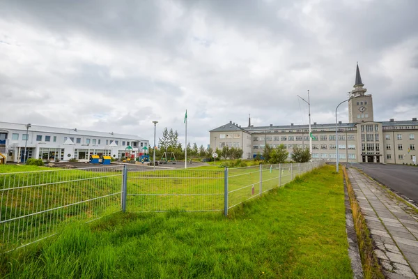 Rua Reykjavik Verão — Fotografia de Stock