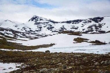 güzel manzara Milli Parkı Jotunheimen, Norveç