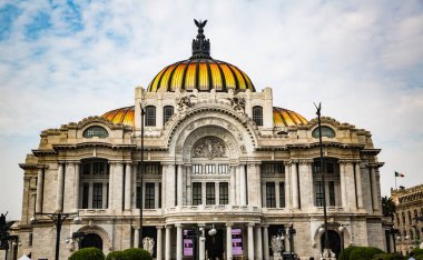 Gündüz Meksika'da seyahat, mimari ve bina görünümü, Meksika 