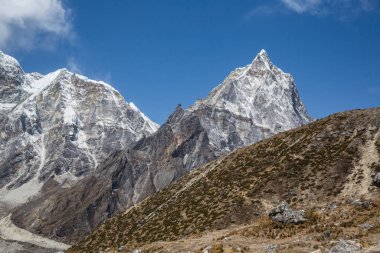 parça güzel görünümünden herhangi bir zamanda Saha Kampı, Himalayalar için