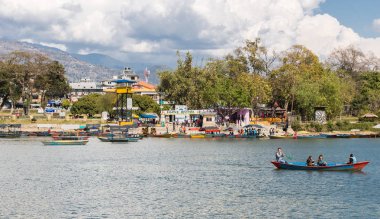 Gündüz nepal gezi lerinde seyahat, mimari ve bina görünümü, Güney Asya 
