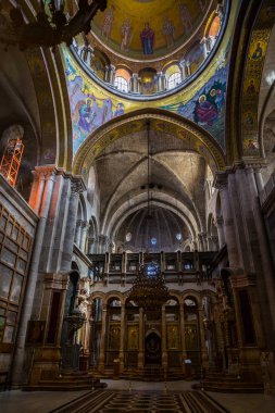 Doğal görünümü şehrin güzel Jerusalem, İsrail