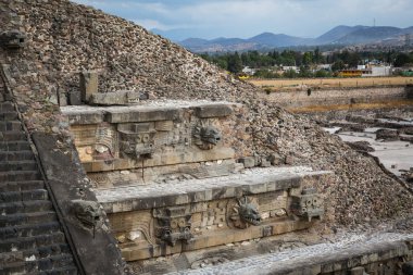 Teotihucan, Meksika eski aztek piramitleri