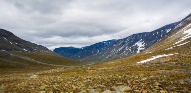 güzel manzara Milli Parkı Jotunheimen, Norveç