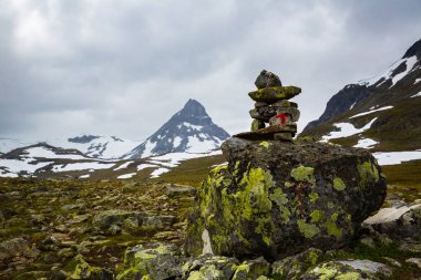 Norveç Milli Parkı Jotunheimen peyzaj