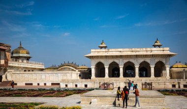 Agra, Hindistan-Mart 6: Agra, Hindistan Agra Kalesi Tarih 6 Mart 2018. Agra kırmızı kale