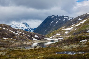 güzel manzara Milli Parkı Jotunheimen, Norveç