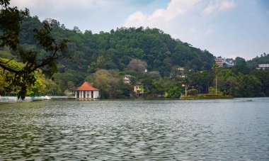 Sri Lanka Kandy şehir panoraması