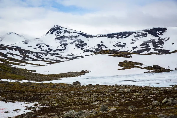 güzel manzara Milli Parkı Jotunheimen, Norveç