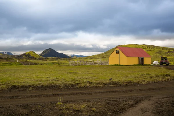 Panorama Mountain National Park Tosmork Ijsland — Stockfoto