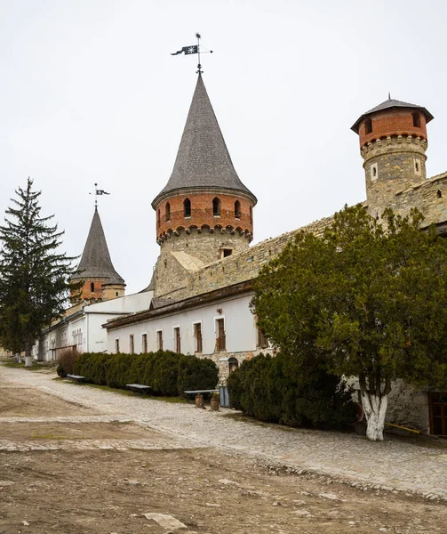 Kamianets Podilskyi Castello Ovest Dell Ucraina — Foto Stock