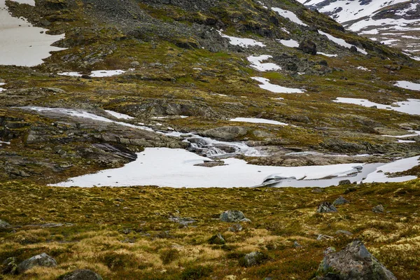 Piękne Krajobrazy Parku Narodowego Jotunheimen Norwegia — Zdjęcie stockowe