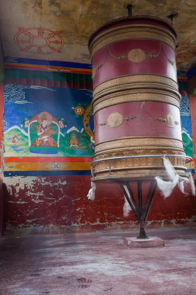 Rueda Oración Provincia Ladakh Himalaya Indio — Foto de Stock