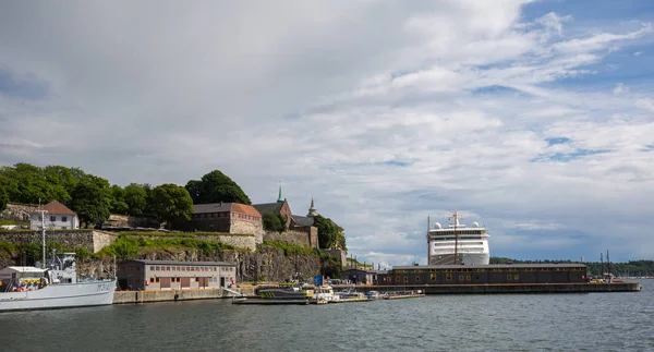 Oslo Norge Juli Seaport Juli 2016 Oslo Seaport Oslo — Stockfoto