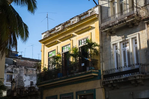 Rua Havana Uma Tarde Janeiro — Fotografia de Stock