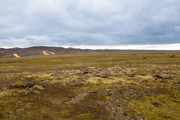 Vackra Bergslandskap Reykjanesfolkvangur Island — Stockfoto