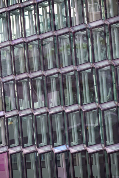 Icelandic Opera windows cells on the wall