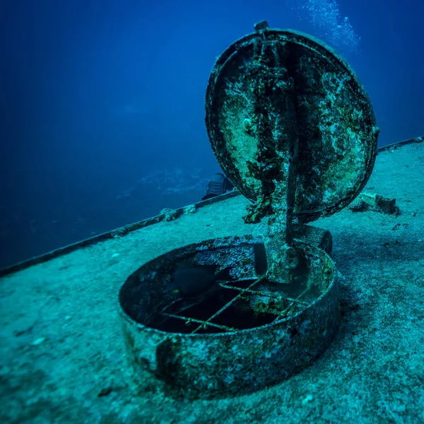 Unterwasserschuss Und Meeresboden — Stockfoto