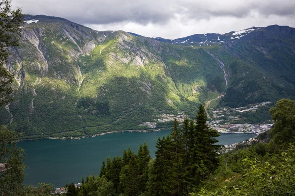 Schöne Sommerlandschaft Folgefonna Nationalpark Norwegen — Stockfoto