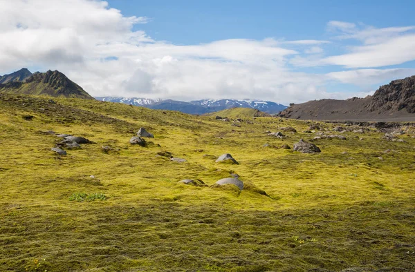 Splendido Panorama Montano Nel Parco Nazionale Thorsmork Islanda — Foto Stock