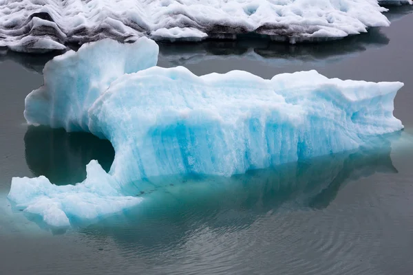 Ijsbergen Lagune Gletsjer Ijsland — Stockfoto