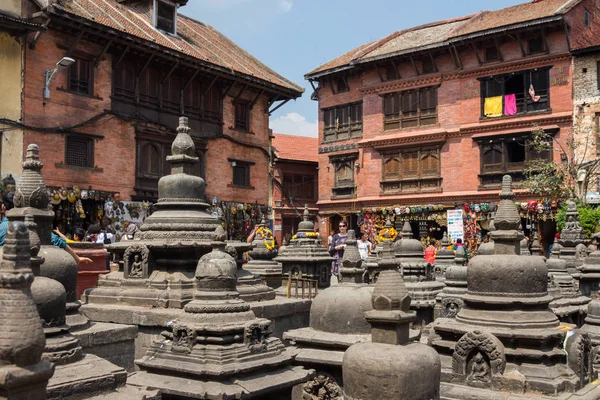 Kathmandu Nepál Március Swayambhunath Templomban Március 2015 Kathmandu Nepál Buddhista — Stock Fotó