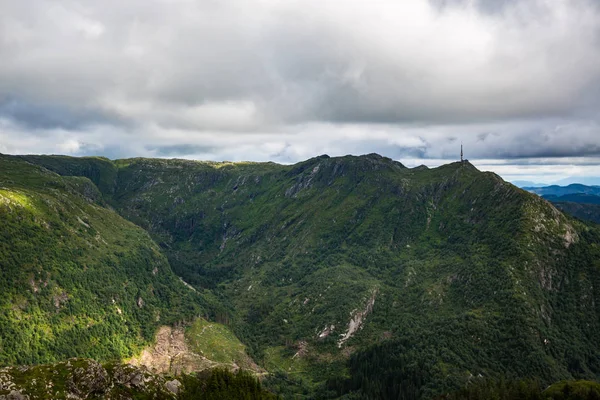 Paisaje Cima Ulriken — Foto de Stock