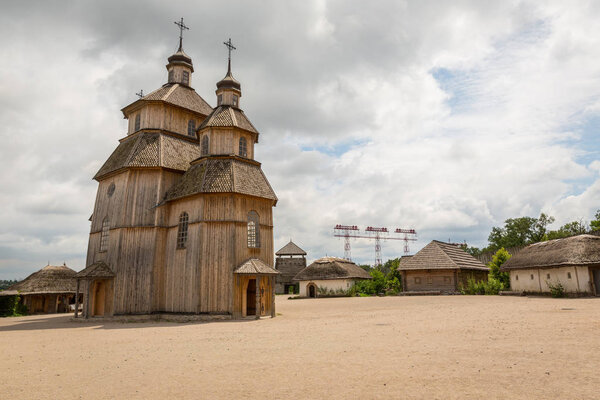 Крепость украинского казачества XVI-XVIII веков
