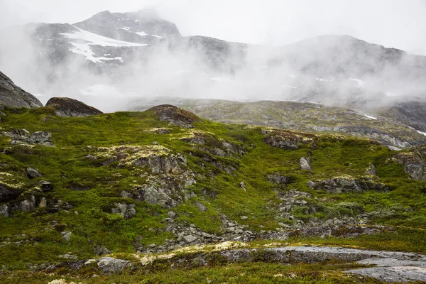 挪威国家公园佐敦海门美丽的风景 — 图库照片