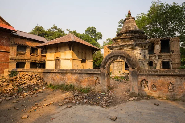 Kathmandu Pashupatinath Tapınağı. Nepal.
