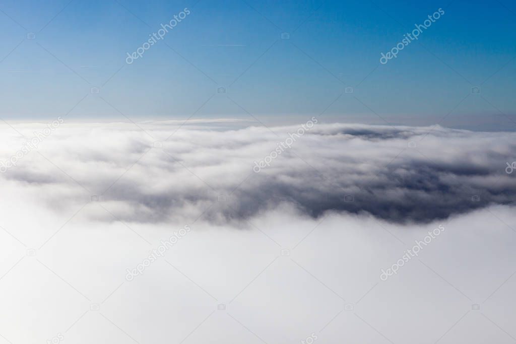 The panoramic view from the top of Hoverla, the highest peak of Ukraine