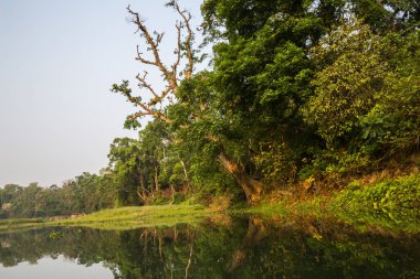 Nepal il keşfetmek doğal görünümü