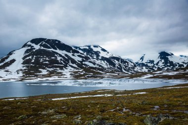 güzel manzara Milli Parkı Jotunheimen, Norveç